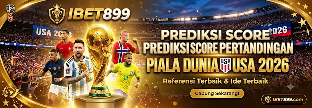 IBET899 Prediksi Score Pertandingan Piala Dunia US